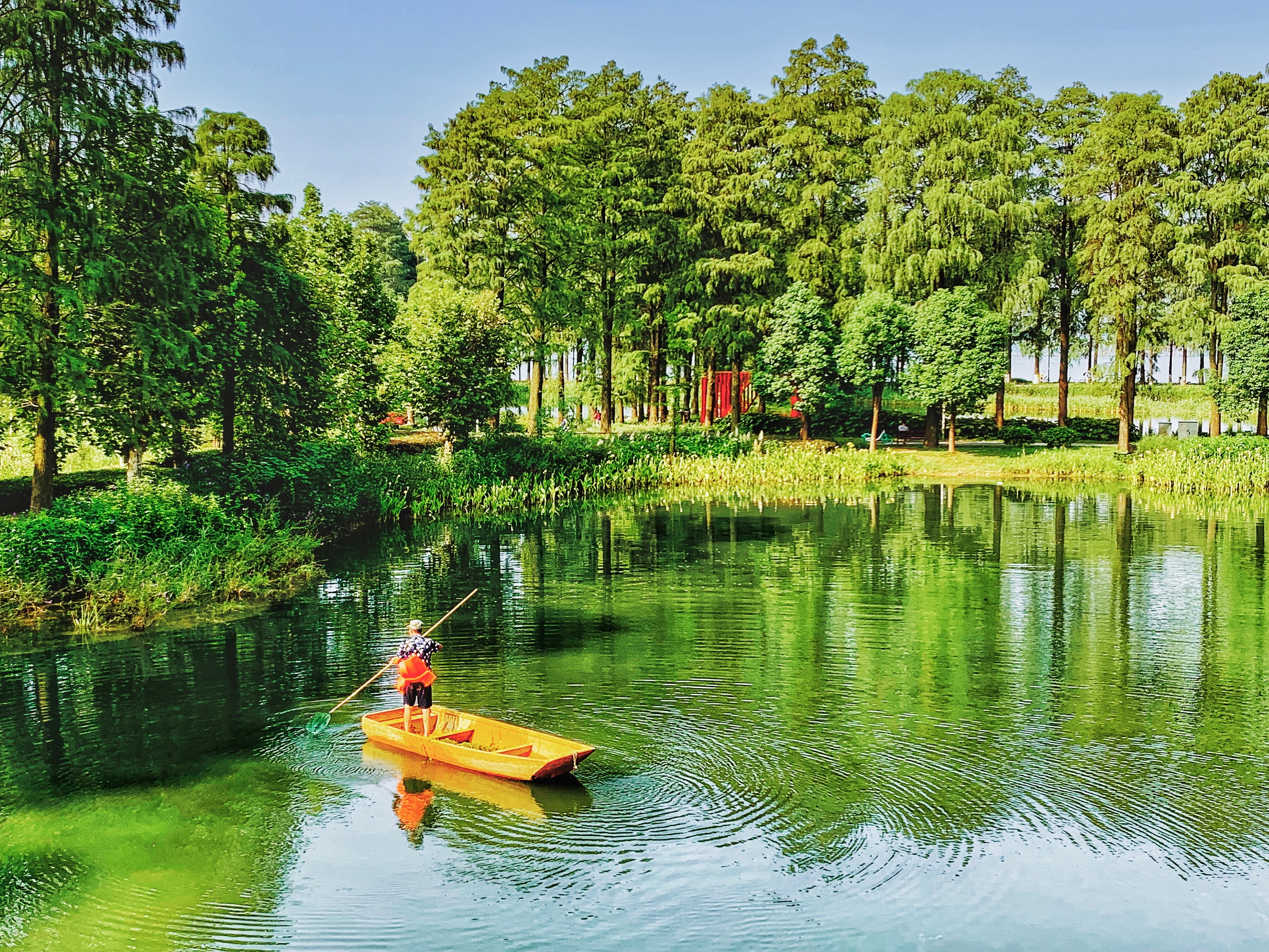 水上环卫工-武汉市生态环境局